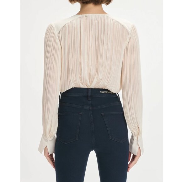 NWT Favorite Daughter The Change Me Bodysuit XS/S/M Ivory - Picture 4 of 8